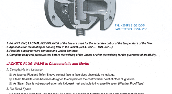 pd5 600x330 JACKETED PLUG VALVE