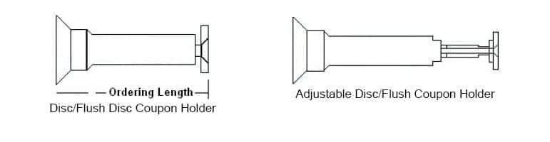 هولدر كوپن خوردگي HC Coupon Probes (Coupon Holders)