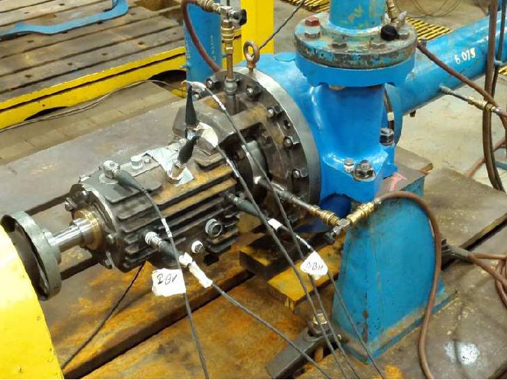 تست عملکرد پمپ سانتریفیوژ